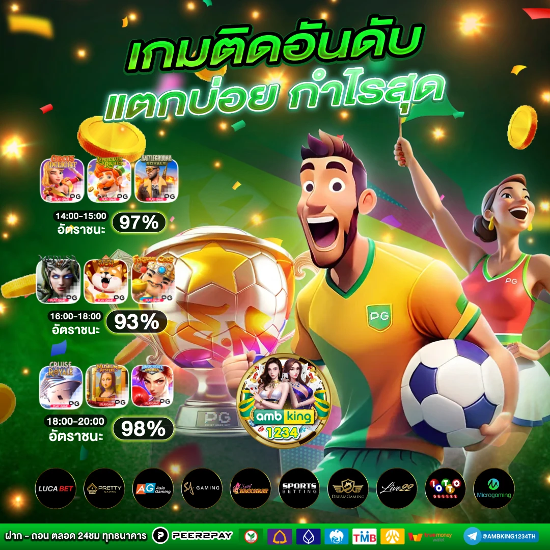 สล็อต ฝากถอน ไม่มี ขั้นต่ํา - แบนเนอร์โปรโมชั่น