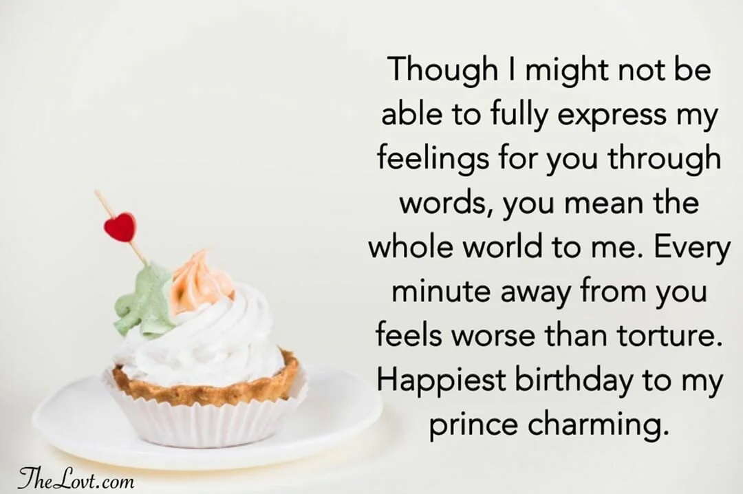 Birthday Wishes For Boyfriend