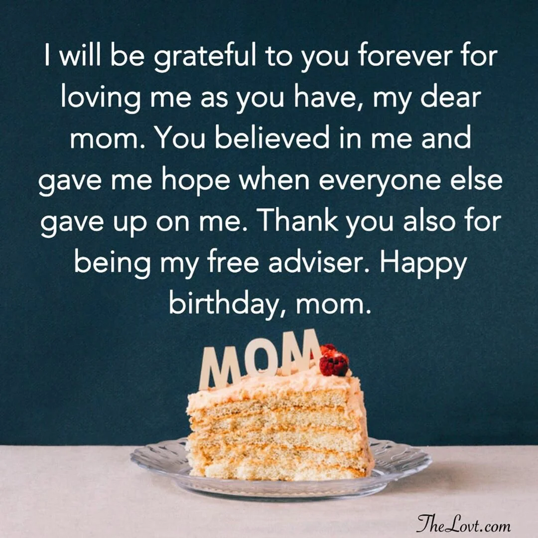 Heartfelt Birthday Wishes For Mom Thelovt